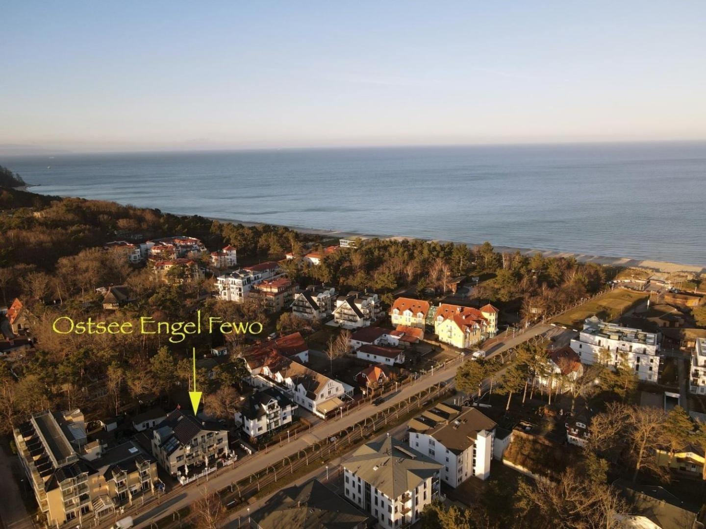 Ostsee Engel Ferienwohnung Baabe Exterior photo